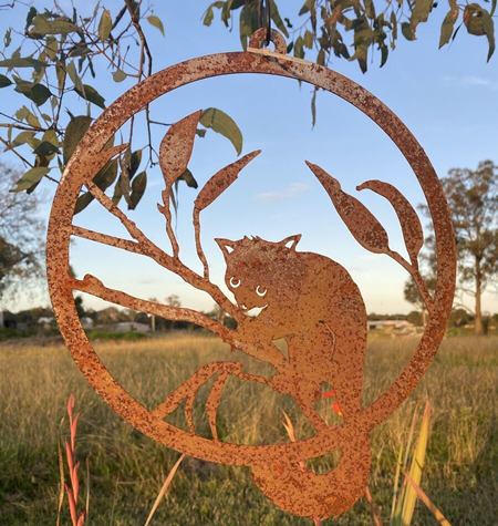 Outdoor Corten Sculpture Wall Art