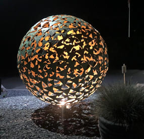 Lighting Sphere Sculpture