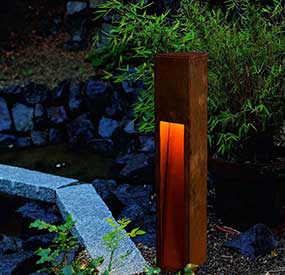 LB08-Corten Steel Light Box For Metal Art