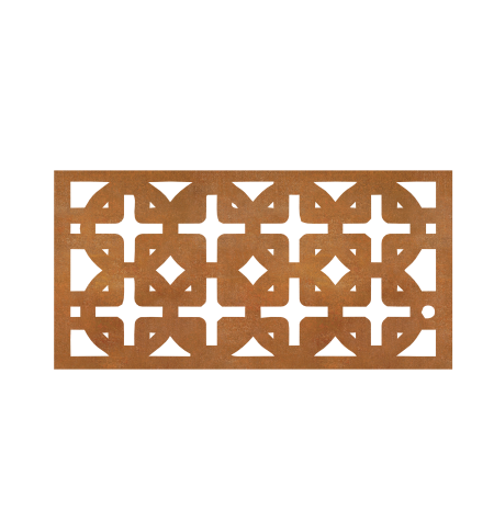 Corten Steel Screen for Appreciating